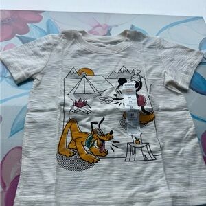 NWT toddler boys T-shirt Mickey and Goofy size 3T